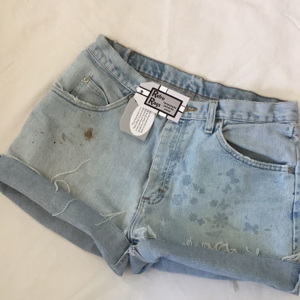 Vintage Cutoffs Jean Shorts